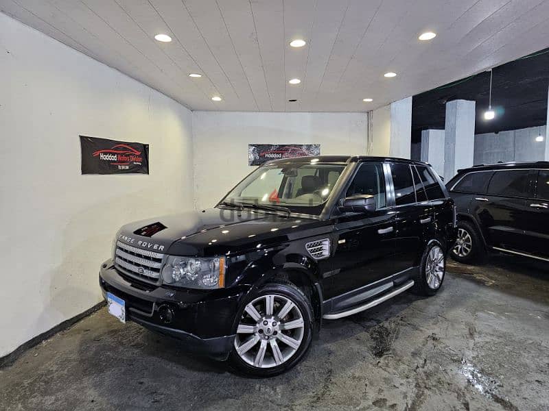 2008 Range Rover Sport Supercharged V8 Black/Black Like New 2