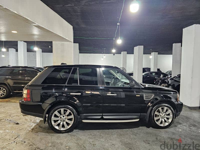 2008 Range Rover Sport Supercharged V8 Black/Black Like New 3