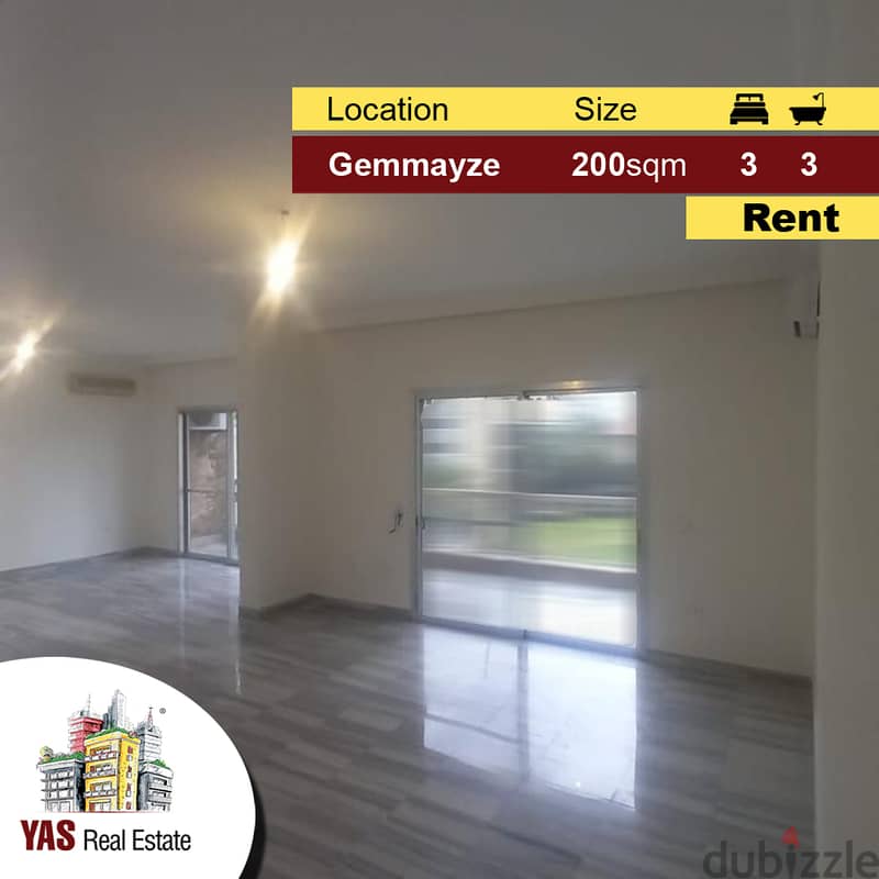 Gemmayzeh 200m2 | Spacious Flat | Prime Location | Rent | MO | 0