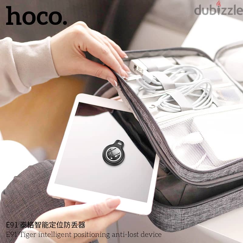 Hoco E91 Smart GPS Tracker Finder White 5