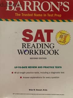 كتاب SAT - Reading & Workbook  ،  second Edition