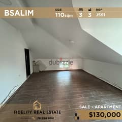 Apartment for sale in Bsalim JS91 للبيع في بصاليم