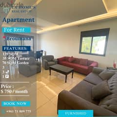 apartment for rent in broumana شقة الايجار في برومانا