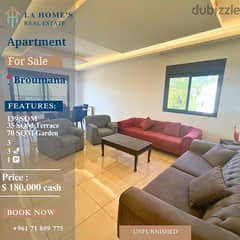 apartment for sale in broumana شقة للبيع في برومانا 0