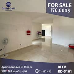 RD-5101 /Apartment for Sale in Ain El Rihane, شقة للبيع في عين ريحانة 0