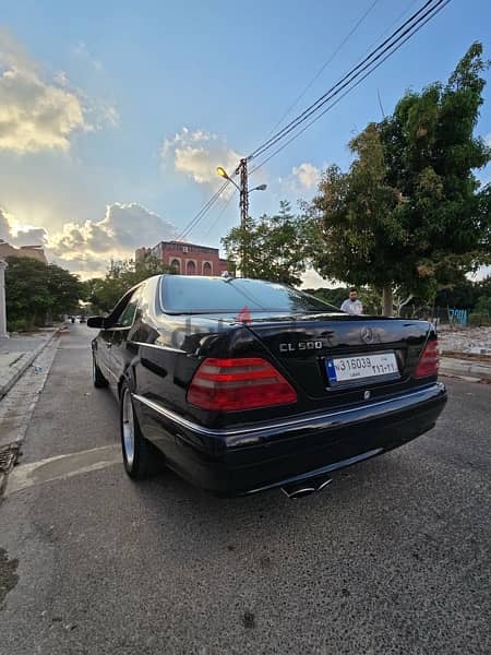 Mercedes-Benz CL-Class 1996 5