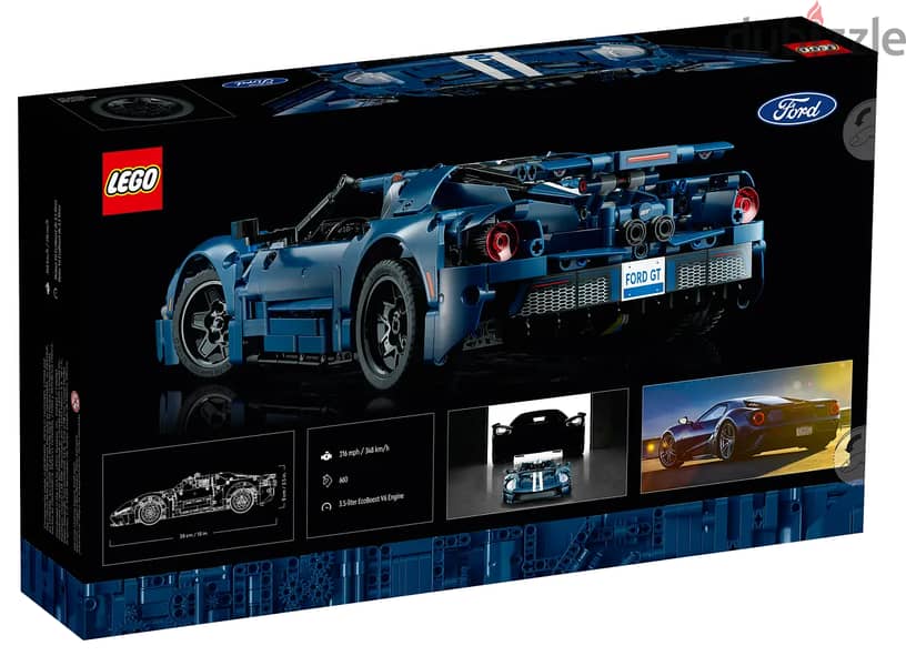 LEGO® 2022 Ford GT 1468 Pieces 18+ 0