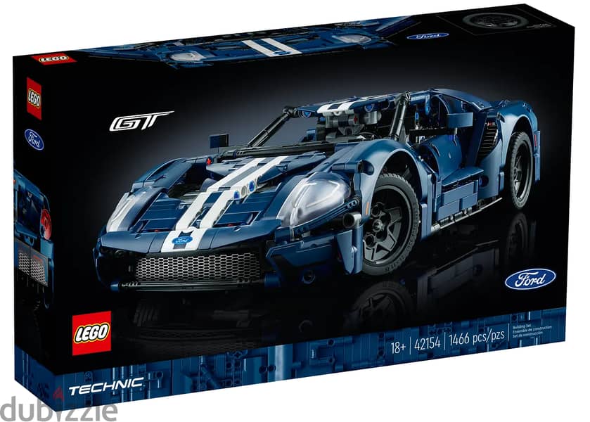 LEGO® 2022 Ford GT 1468 Pieces 18+ 7