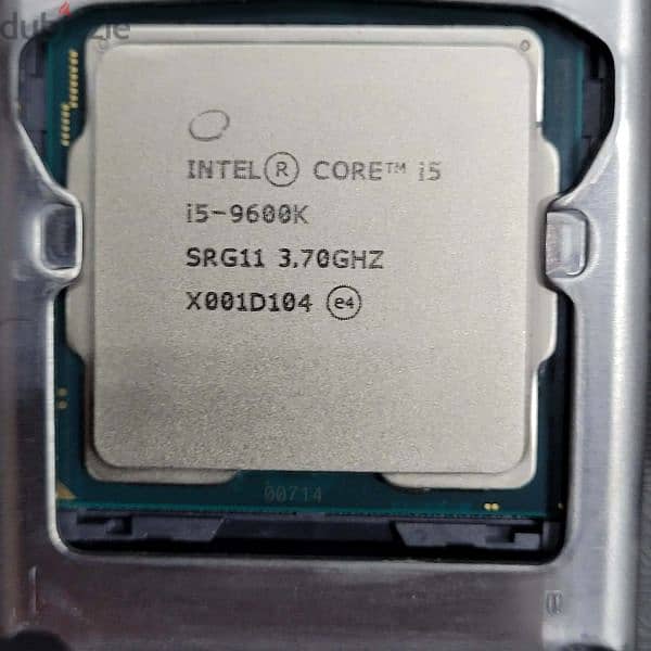 Cpu Intel core i5 9600k unlocked 0