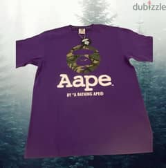 AAPE purple shirt