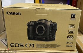 Canon Cinema Camera EOS C70 great & good offer