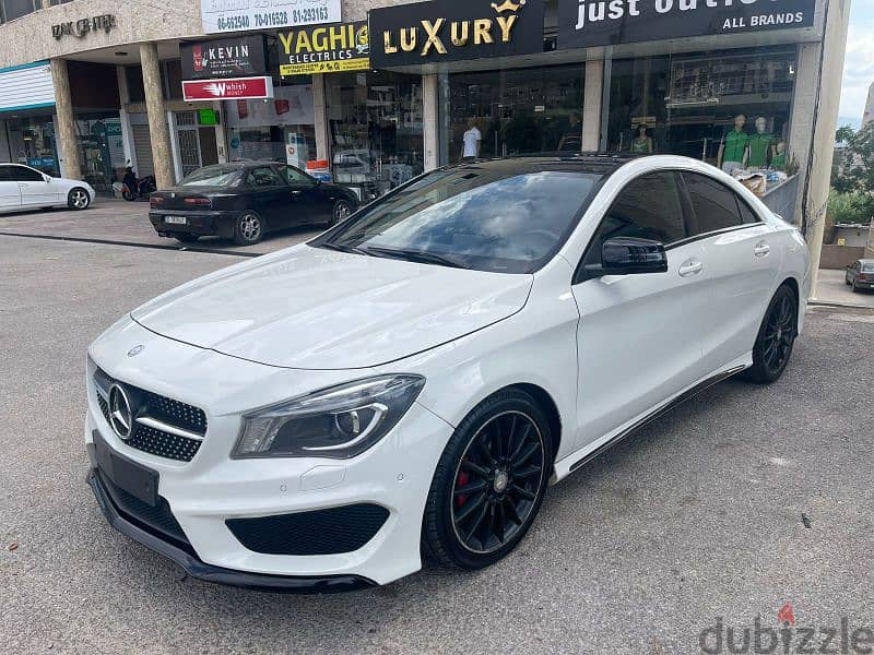 Mercedes CLA 200 redline 2014 2