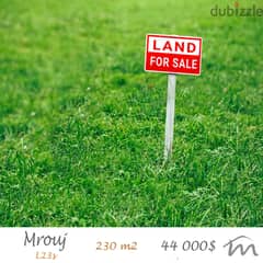 Mrouj | 230m² Land | 2 Road Accesses | 70m² Constructable Area | View 0