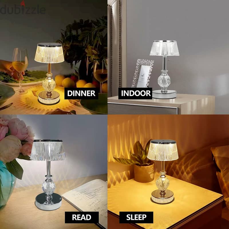 Golden crystal table lamp Discount for ONLY 28$ 7