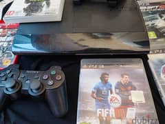 ps3 + 2 controller 5 games