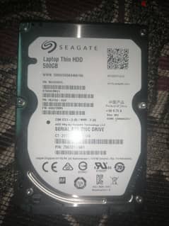 laptop thin hdd 500 gb