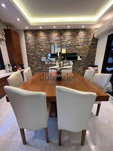 Dining table with 8 chairs 5