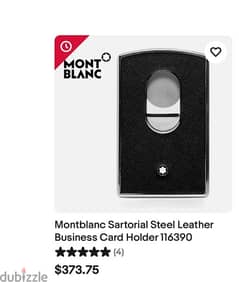 montblanc card holder