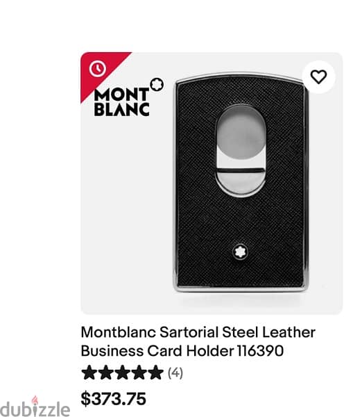 montblanc card holder 0