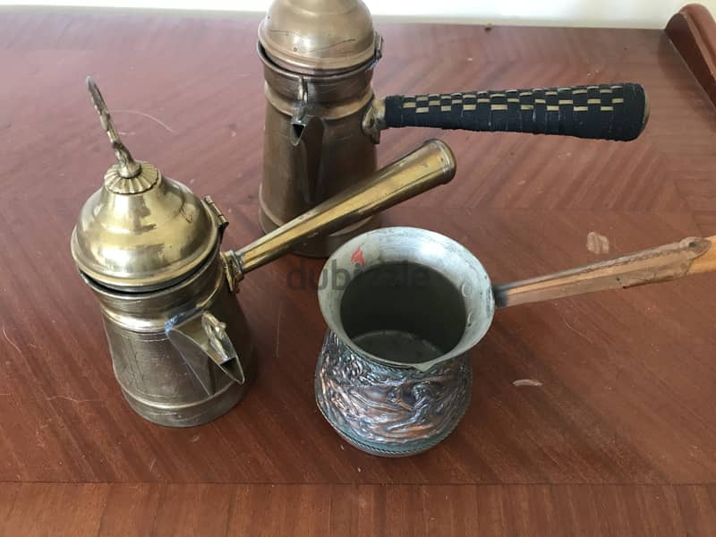 Coffee set 3pcs set hand made 0