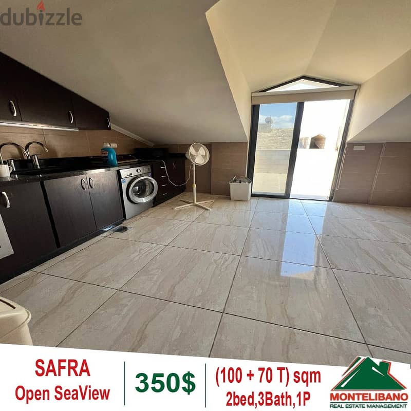 Apartment in safra open view with terrace 1