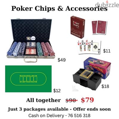 Limited Poker Sets Offers