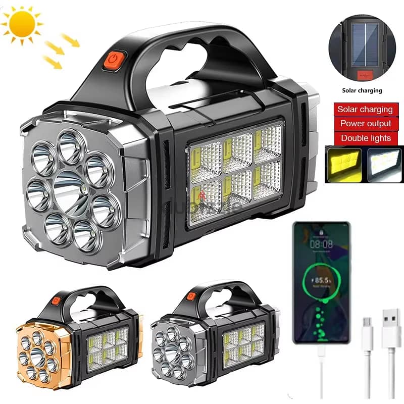 Camping Solar Light Flashlight 1