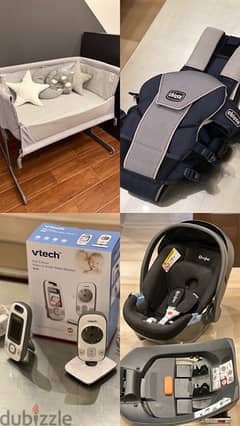 Video Monitor, Car Seat, Next-to-me Crib, Carrier 0