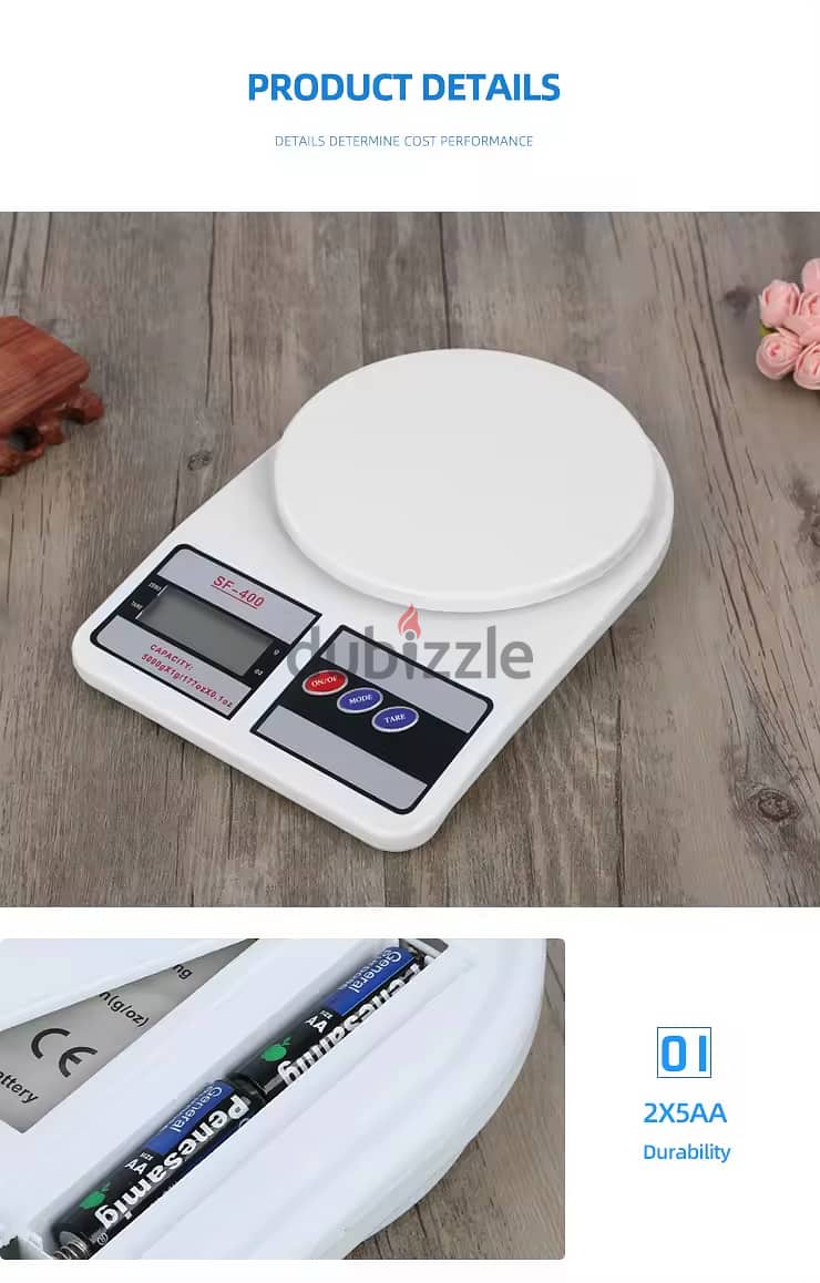 Electronic  Digital  kitchen  Scale 2