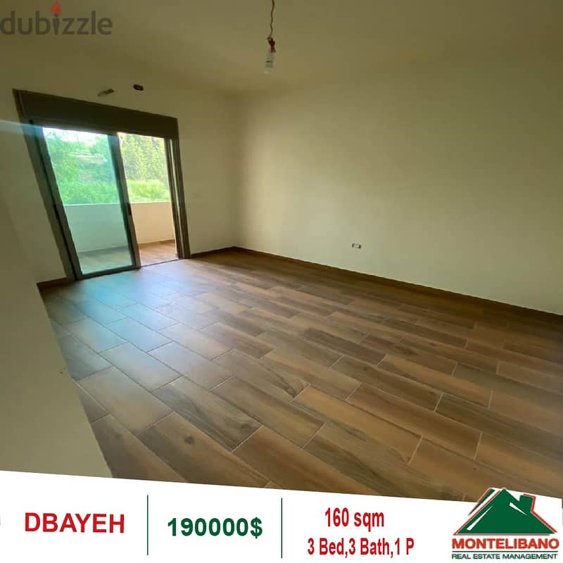 190000$!! Apartment for sale located in Dbayeh 2