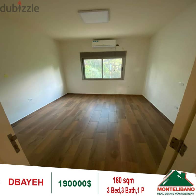 190000$!! Apartment for sale located in Dbayeh 4