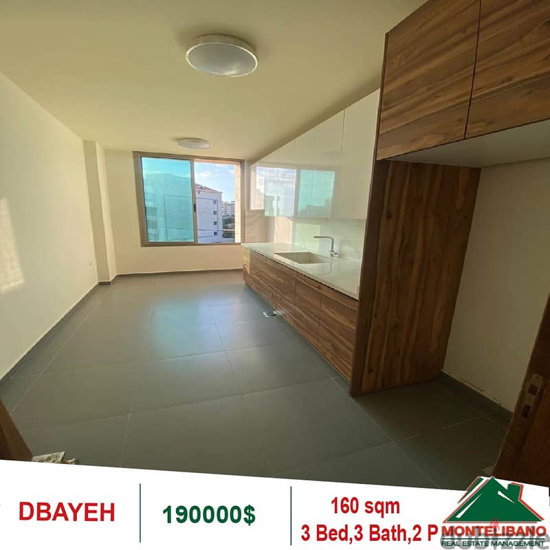 190000$!! Apartment for sale located in Dbayeh 5