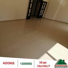 130000$!! Apartment for sale in Adonis