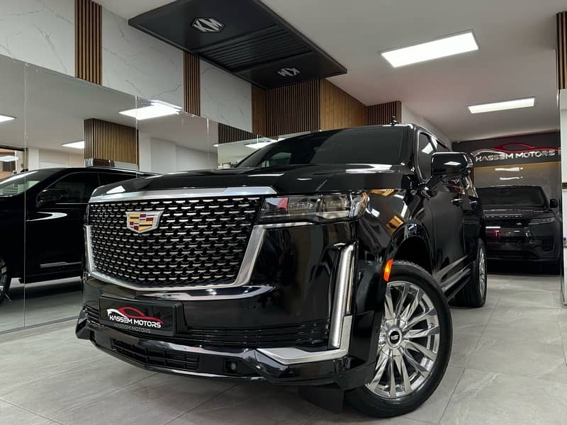 2021 Cadillac Escalade , impex Lebanon source , 22,000km only !! 1