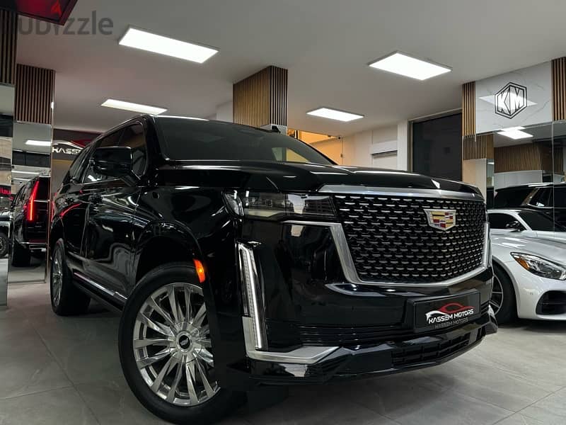 2021 Cadillac Escalade , impex Lebanon source , 22,000km only !! 2