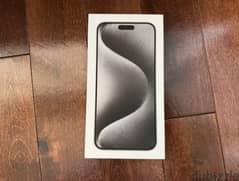 Iphone 15 pro max 256gb Natural Titanium