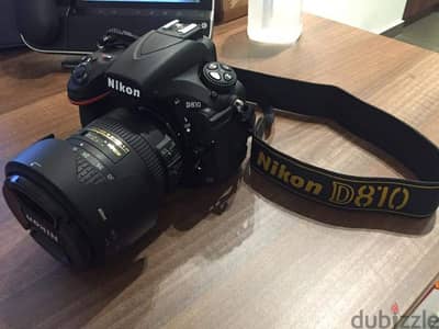 nikon d810 with lense 85 mm f1.8