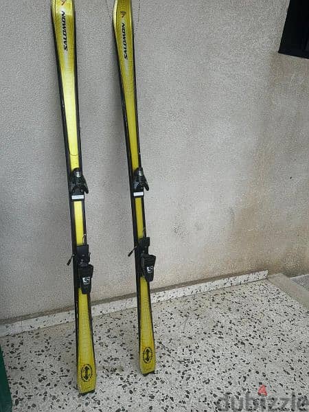 skis with boots 150$ 2