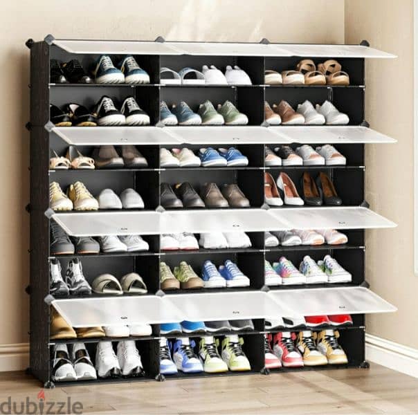 JOISCOPEPortable plastic Shoe storage organizer Rack/3 $ delivery 2