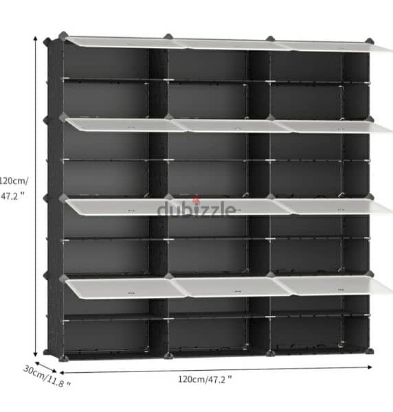 JOISCOPEPortable plastic Shoe storage organizer Rack/3 $ delivery 7