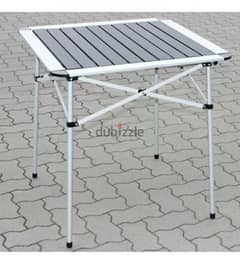 ROCKTRAI  aluminum camping table D. : 70 x 70 x 70 cm/3$delivery