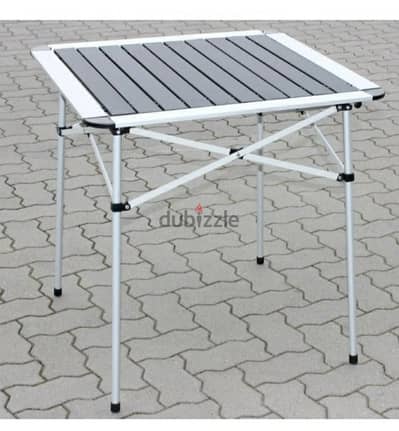 ROCKTRAI  aluminum camping table D. : 70 x 70 x 70 cm/3$delivery