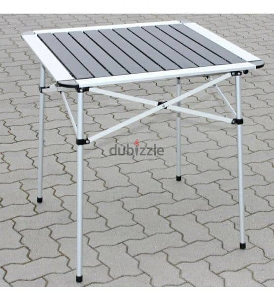 ROCKTRAI  aluminum camping table D. : 70 x 70 x 70 cm/3$delivery 0