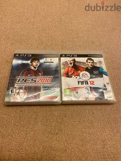 PS3 games for sale - (fifa 12, pes 2010)