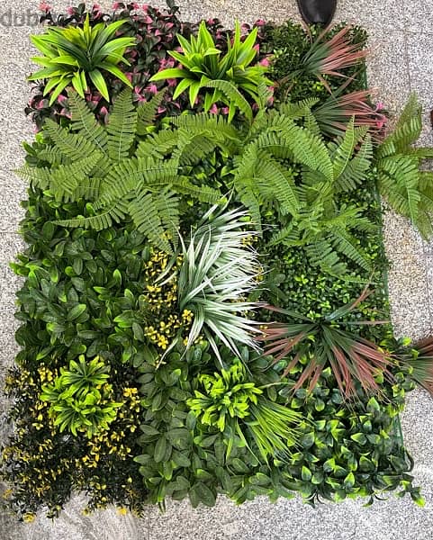 artificial plant wall fence 2