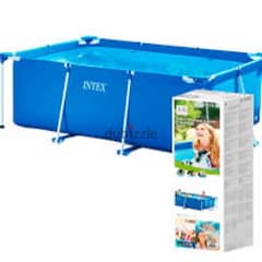 Intex pool + (filter ,chlore holder, hoover,net . . )