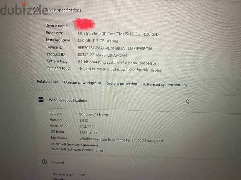 hp laptop 17-c 1