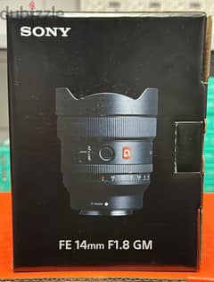 Sony FE 14mm F1.8GM Lens amazing & original price