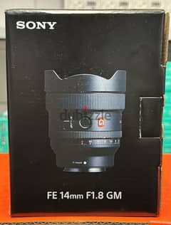 Sony FE 14mm F1.8GM Lens