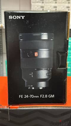 Sony FE 24-70mm F2.8 GM Lens